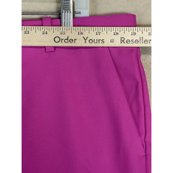 G Fore Pants Mens 36x32 Fascia Pink Golf Performance Stretch High Rise Preppy - Picture 5 of 15